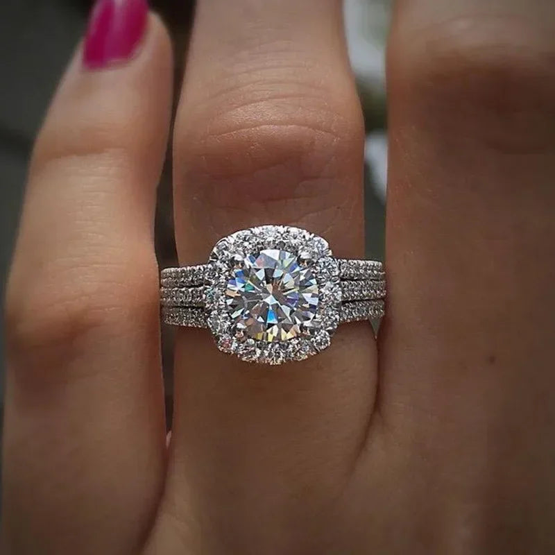 Brilliant Zirconia Ring
