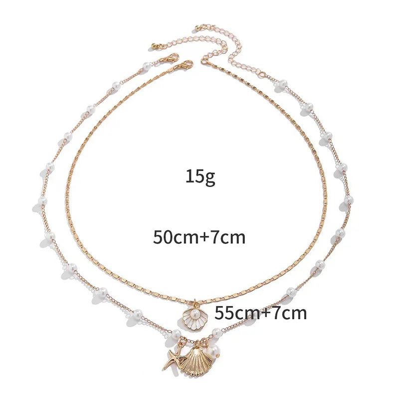Luxe Seashell Pendant