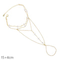 CZ Tassel Hand Chain