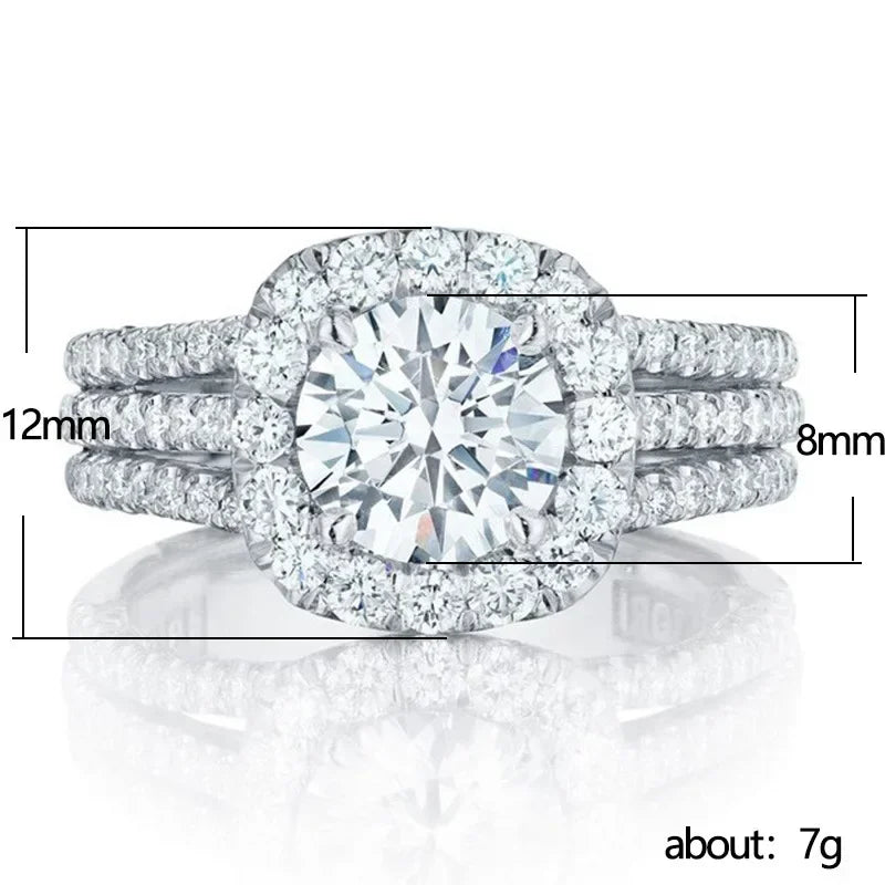 Brilliant Zirconia Ring