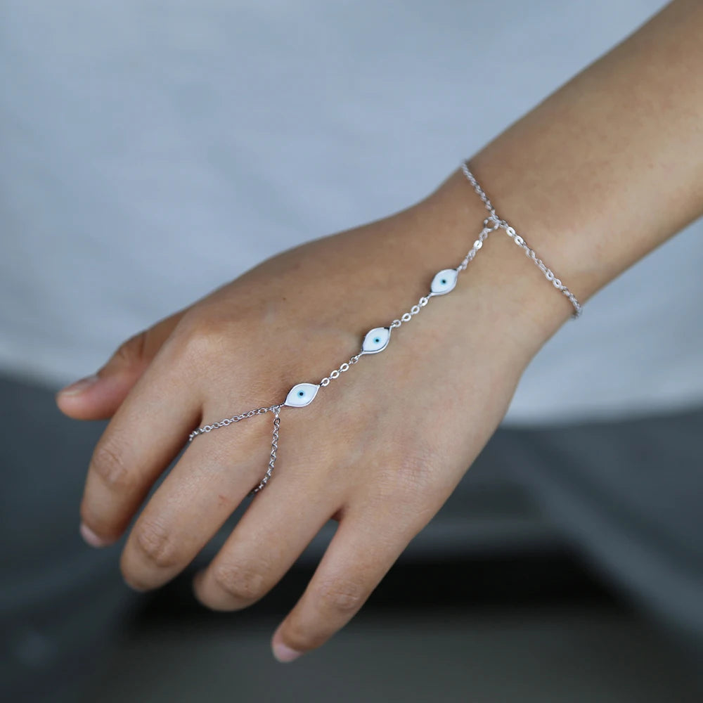 CZ Tassel Hand Chain