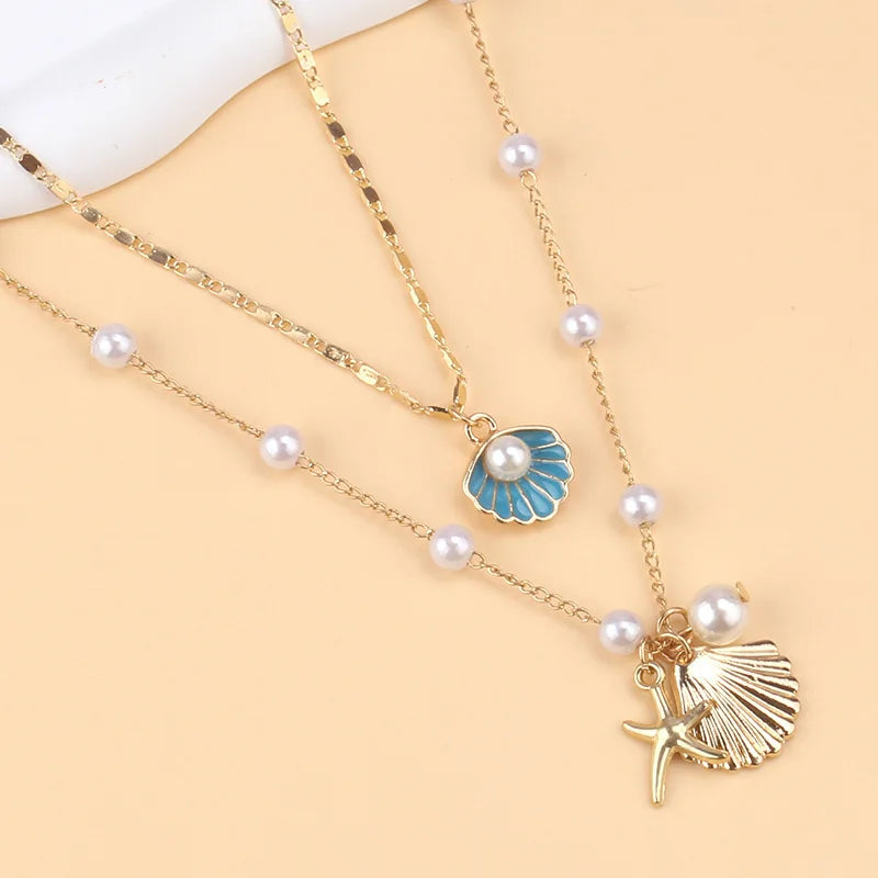 Luxe Seashell Pendant