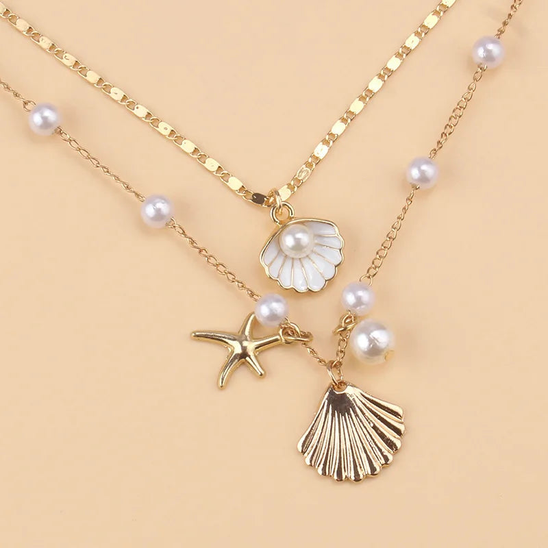 Luxe Seashell Pendant
